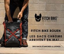 CHROME BAG COLLECTION INSTALLED AT FITCH BIKE ROUEN